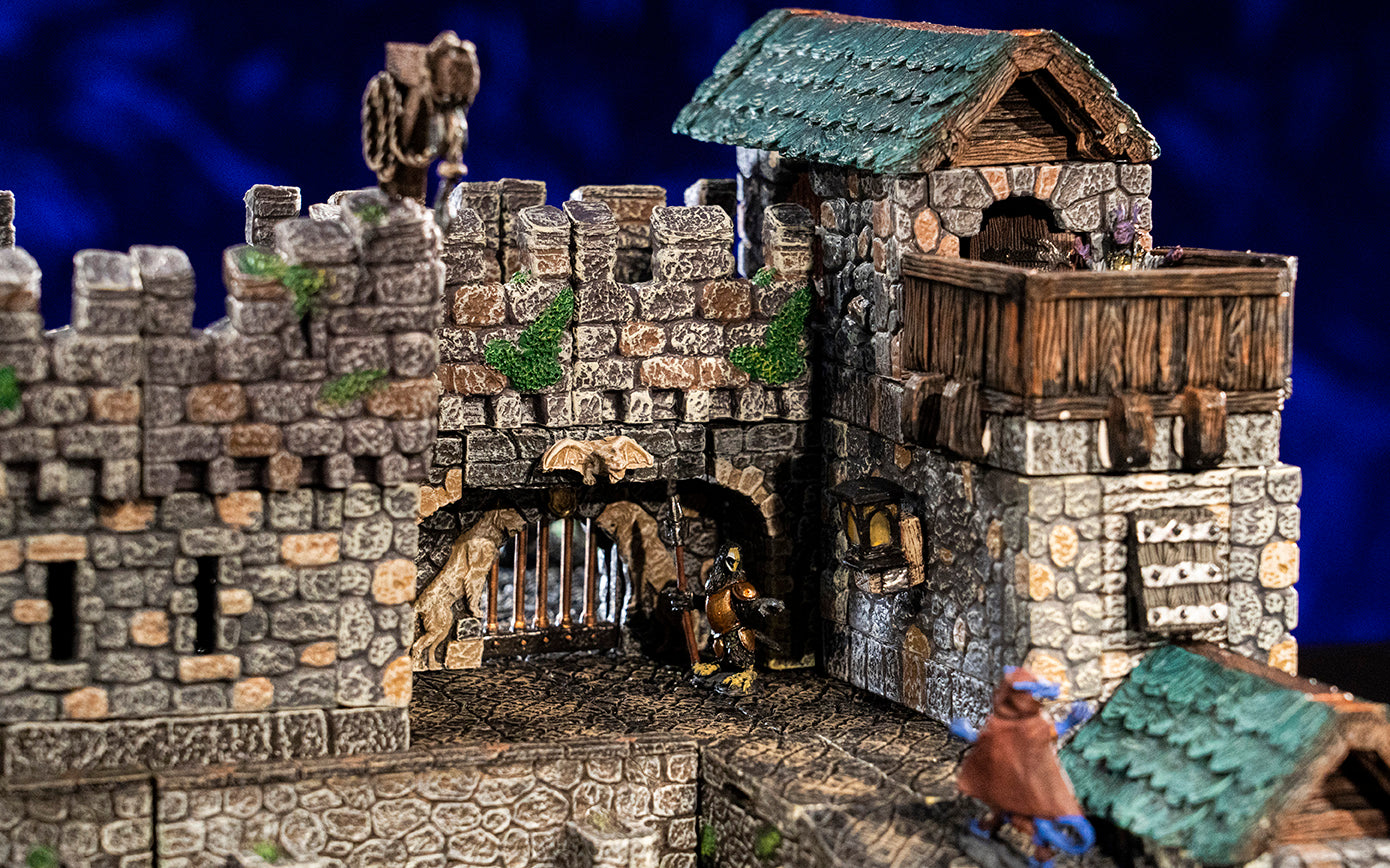 Fieldstone Core - Fortified Walls & Posts (Painted)