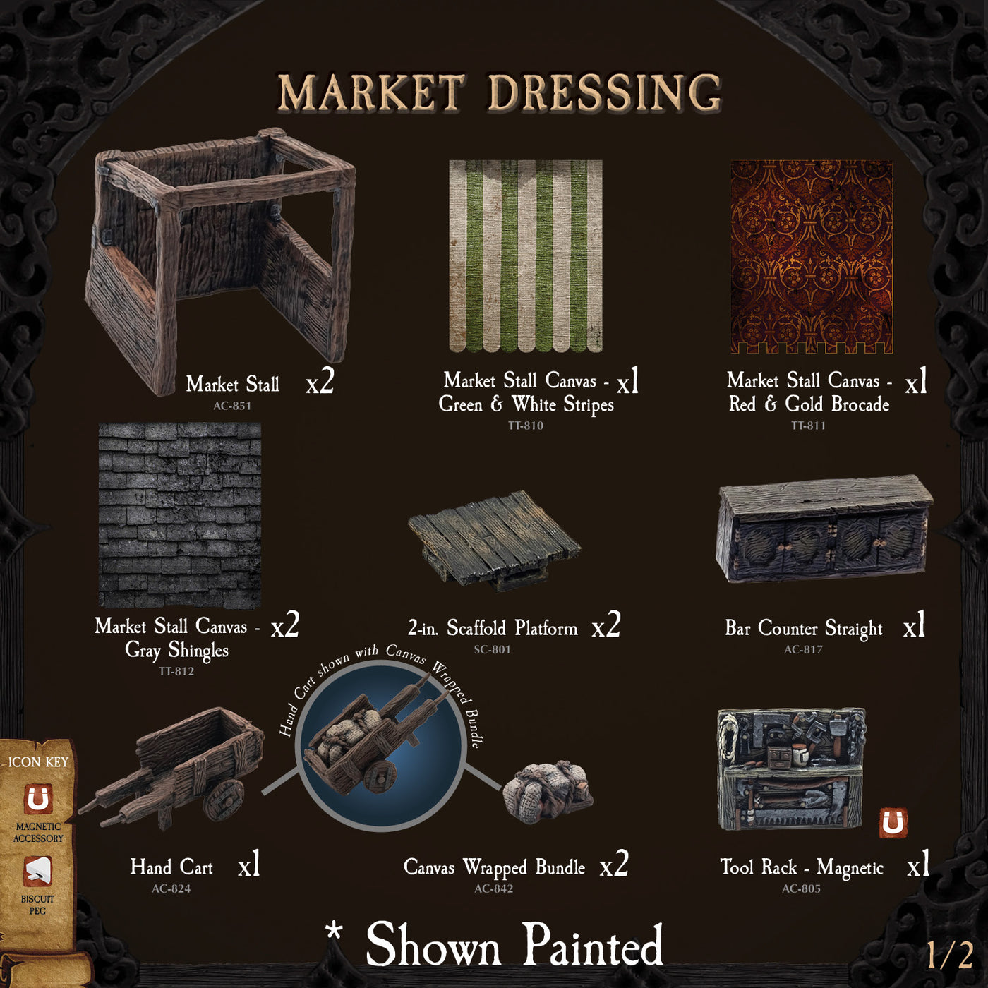 Lowtown Market Dressing (Unpainted)