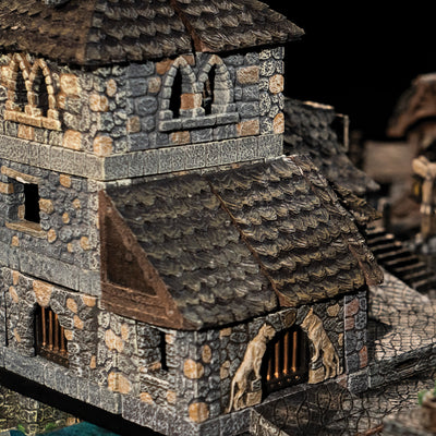 Fieldstone Core - Fortified Walls & Posts (Unpainted)