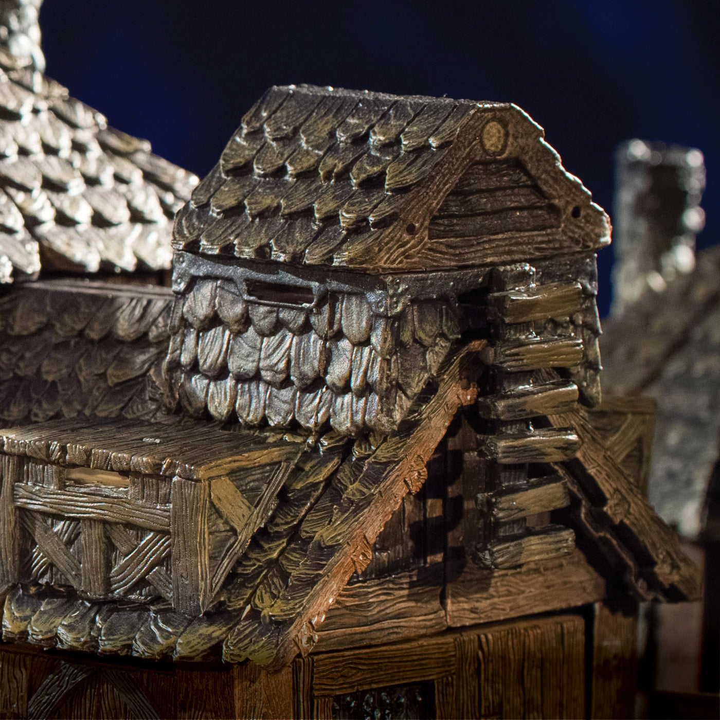 Modular Roof - Rustic Steeple - Dark (Unpainted)