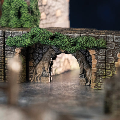 Fieldstone Core - Cathedral Walls & Posts (Unpainted)