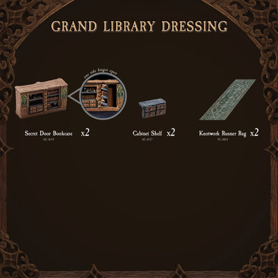 Grand Library Dressing (Painted)