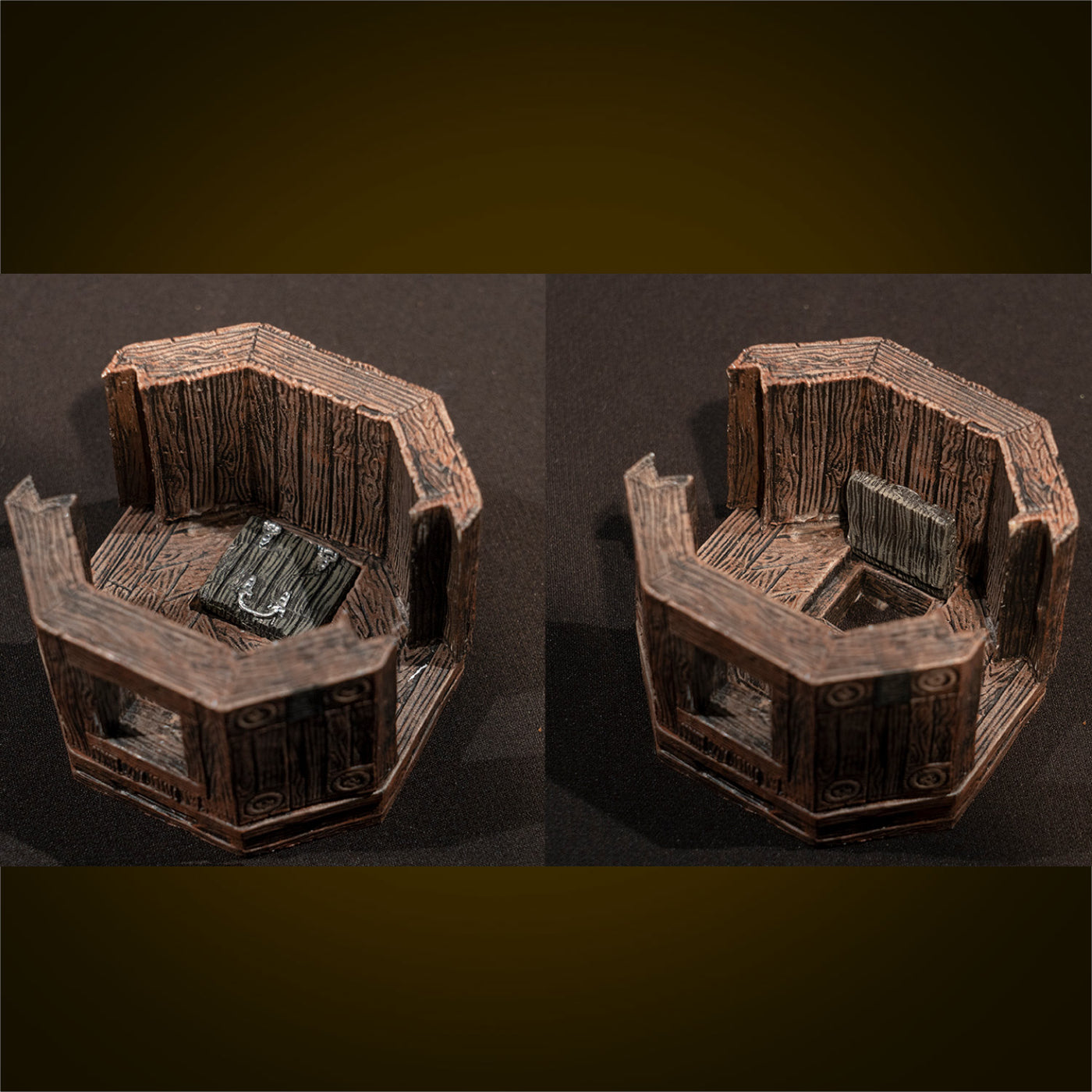 Rustic Wood - Dangle Room Pack (Unpainted)