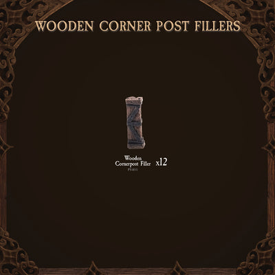 Wooden Corner Post Fillers (Painted)