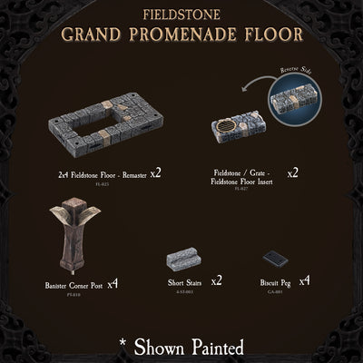 Fieldstone - Grand Promenade Floor (Unpainted)