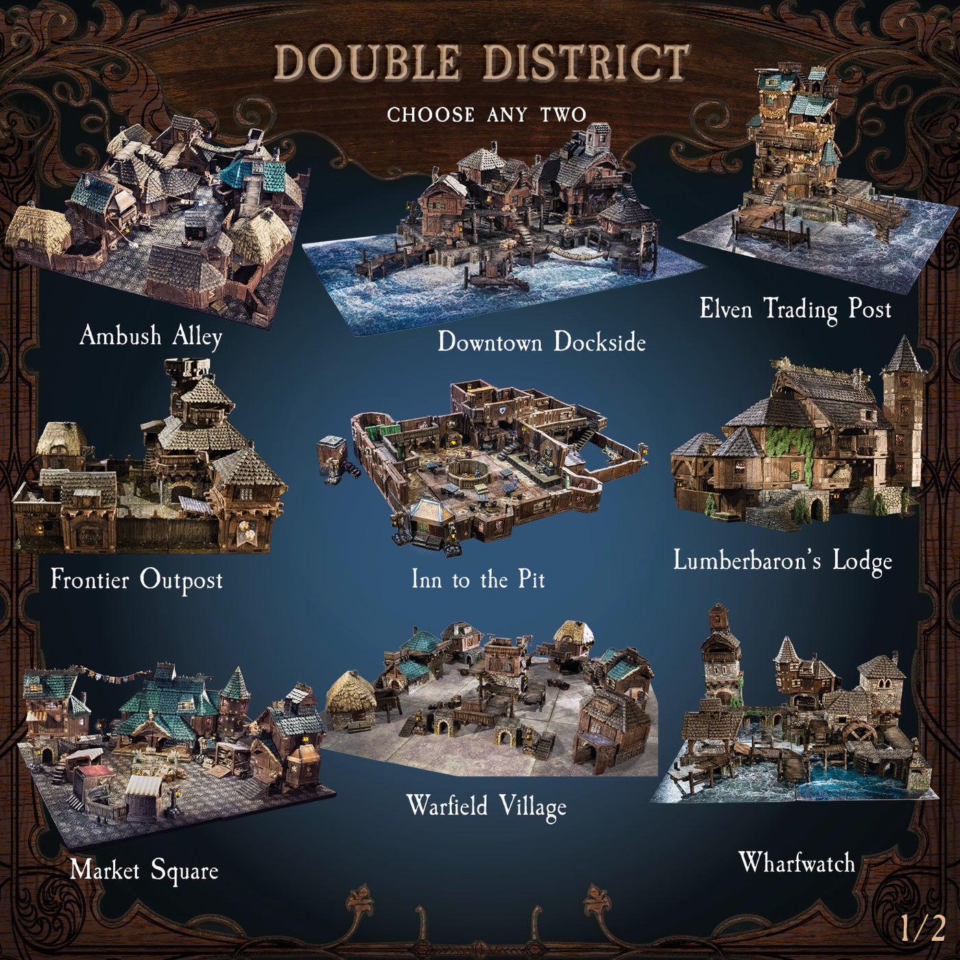 Double District (Painted)