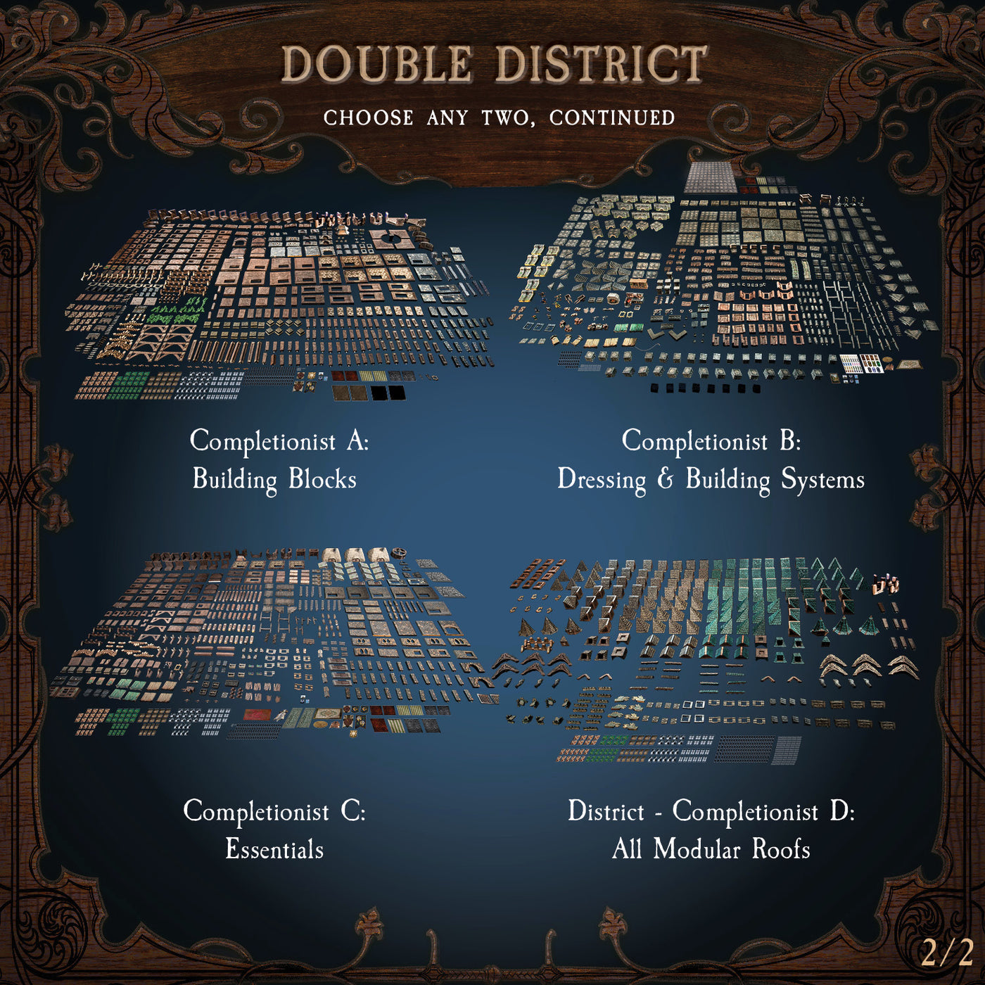 Double District (Painted)