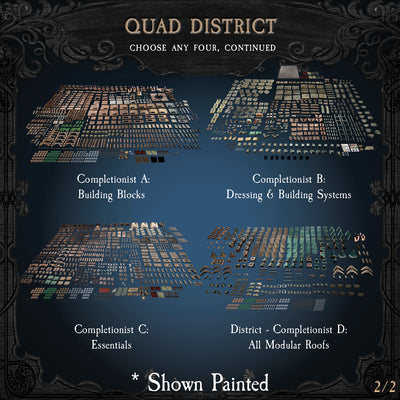 Quad District (Unpainted)