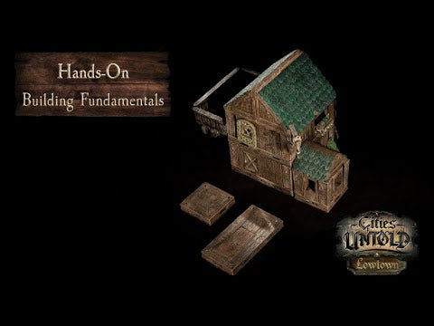 Rustic Wood Core - Manorhouse Walls & Posts (Unpainted)