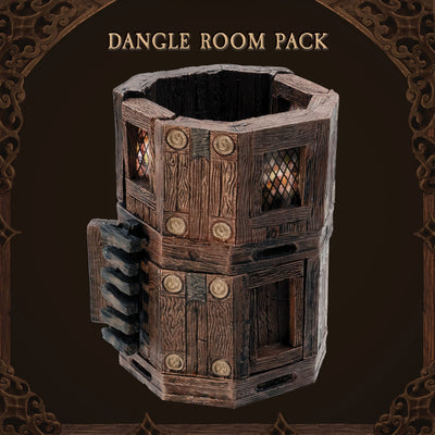 Rustic Wood - Dangle Room Pack (Painted)