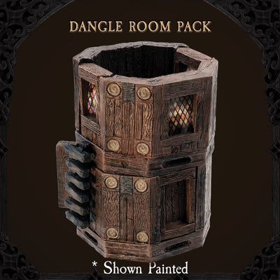Rustic Wood - Dangle Room Pack (Unpainted)
