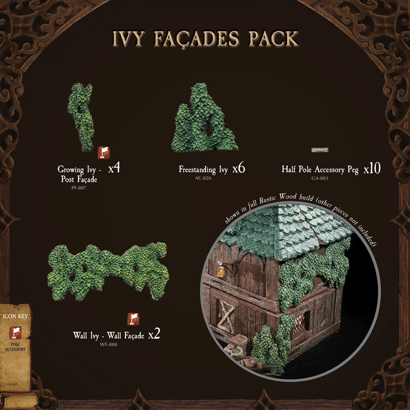 Ivy Facades Pack (Painted)