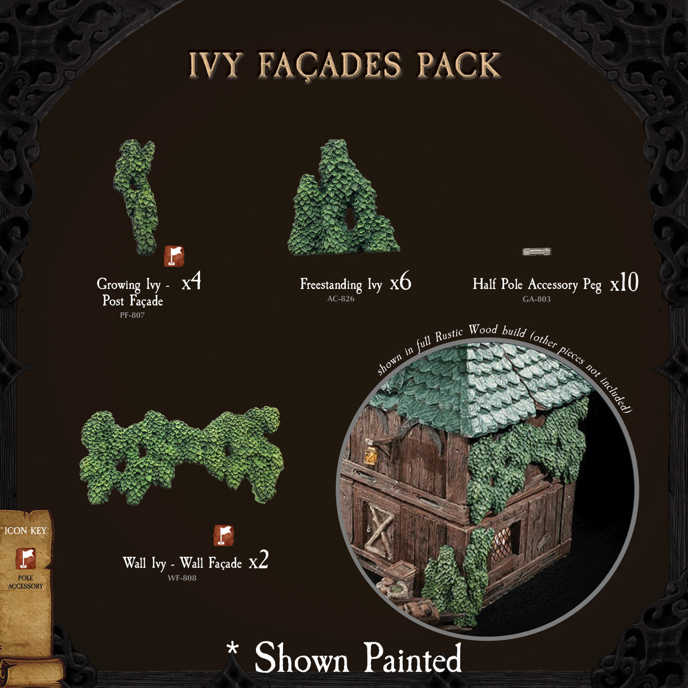 Ivy Facades Pack (Unpainted)