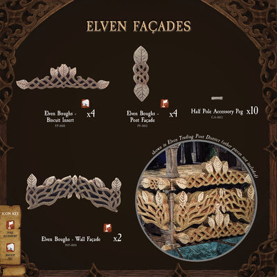 Elven Facades Pack (Painted)