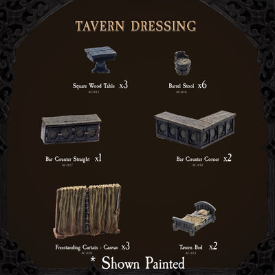 Lowtown Tavern Dressing (Unpainted)