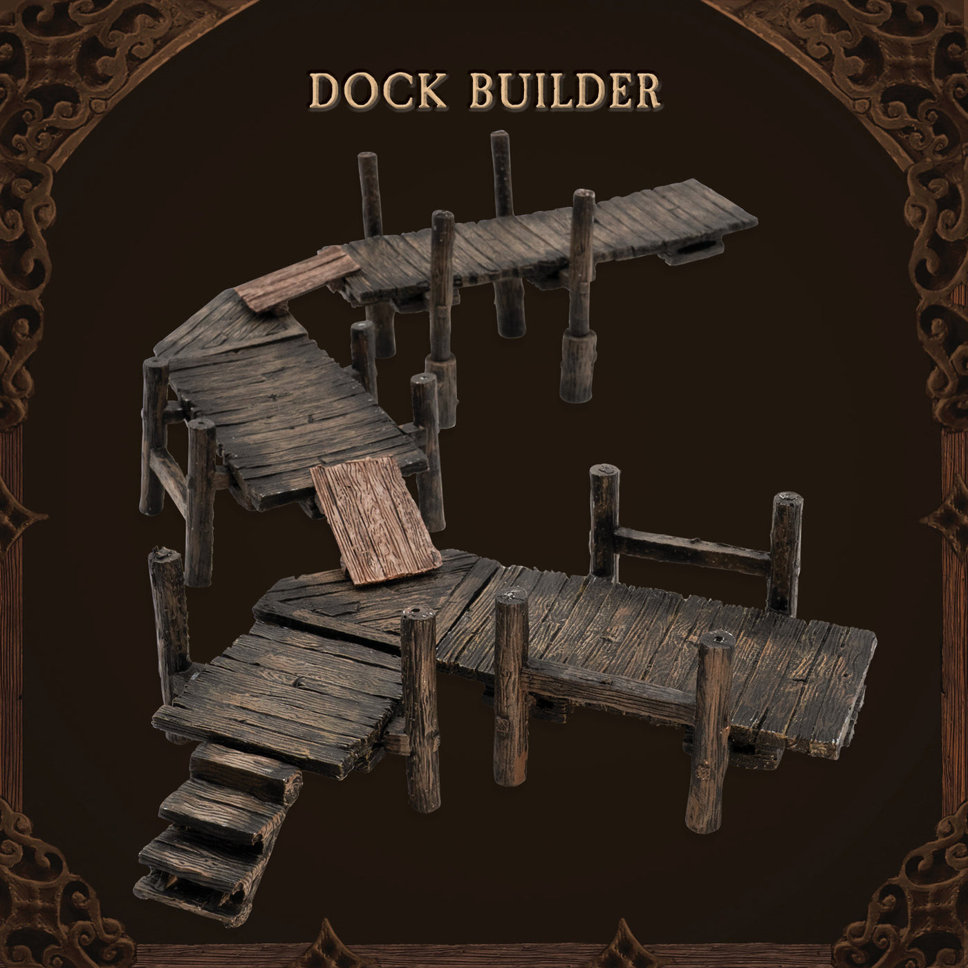 Scaffolding - Dock Builder (Painted)
