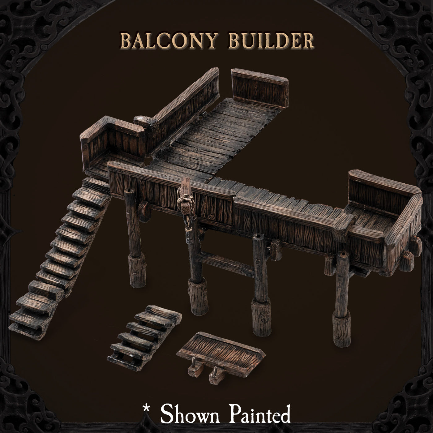 Scaffolding - Balcony Builder (Unpainted)