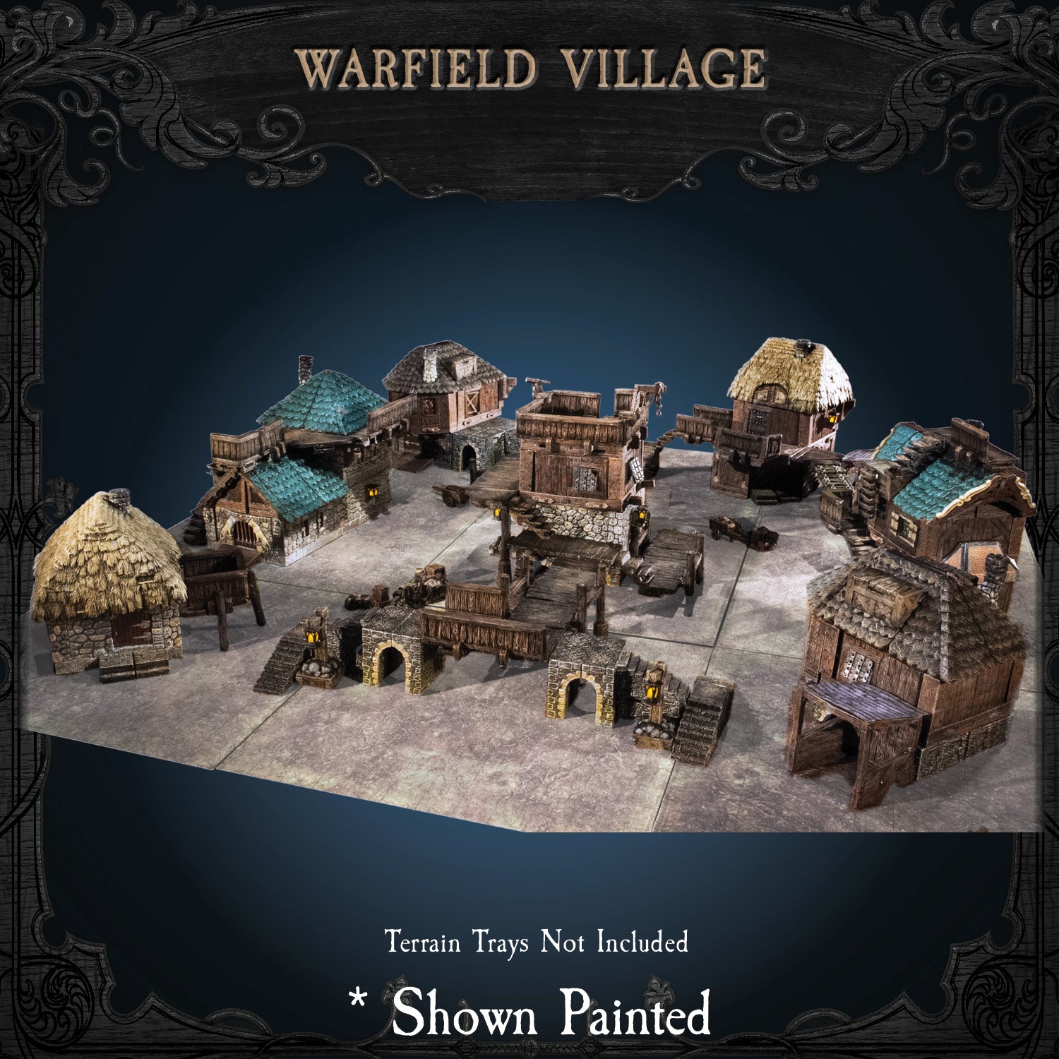 District - Warfield Village (Unpainted) – Cities Untold